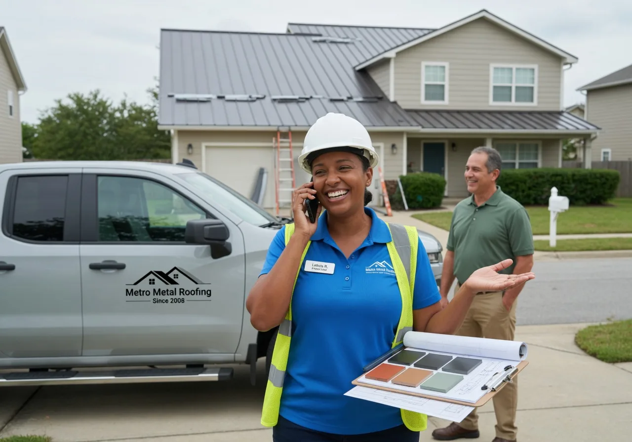Storm Damage Metal Roof Repair in Fairmont, OK